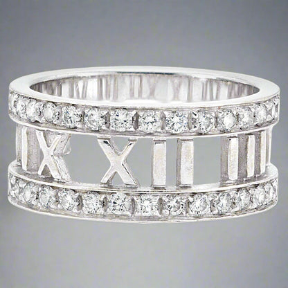 18K Celestial T Atlas Open Diamond Ring
