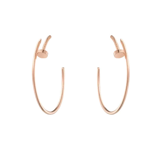 18k Un Clou Large Earrings