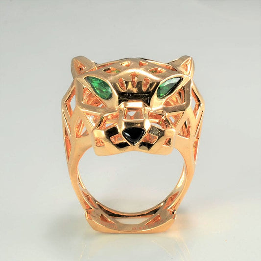18K Panth̬re De Ring