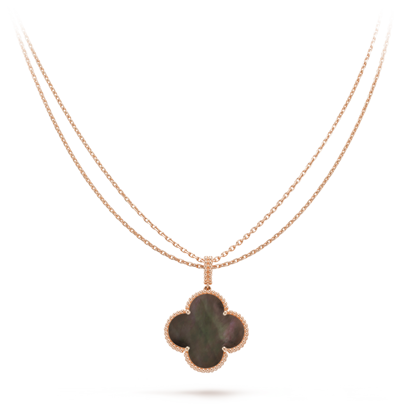 18K Celestial Magic Alhambra One Motif Pearl Necklace