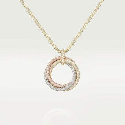 18K Celestial Trinity Necklace