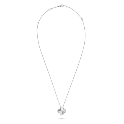 18K Celestial Vintage Alhambra Pendant Clover Necklace