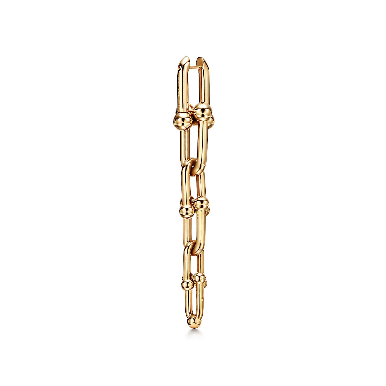 18K Celestial T HardWear Graduated Link Earrings