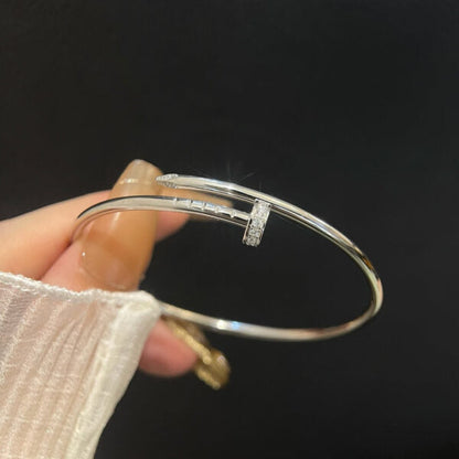 18K Celestial Juste Un Clou Small Diamond Bracelet