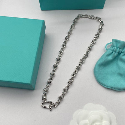 Hard Celestial Wear Graduated Link Necklaces