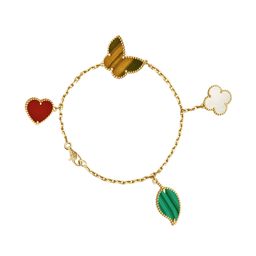 18K Lucky Alhambra Four Motifs Bracelet