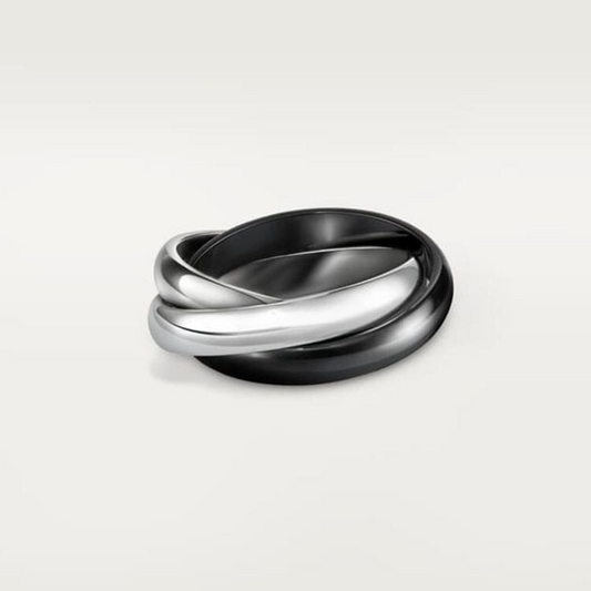 18K Celestial Trinity Classic Ceramics Ring