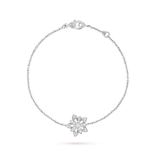 18K Celestial Lotus Openwork Bracelet