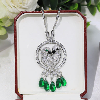 18K Celestial Les Oiseaux Lib̩r̩s Necklace