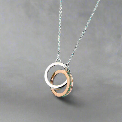 18K Celestial T 1837 Interlocking Circles Pendant Necklace