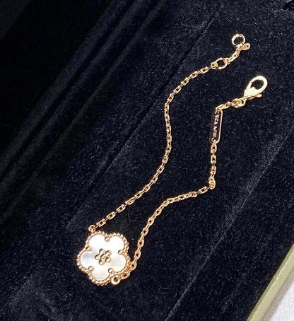18K Celestial Lucky Spring Plum Blossom Bracelet