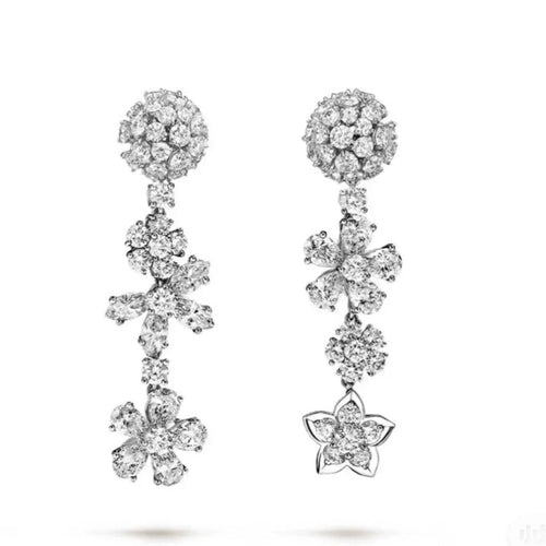 18k Folie Des Pr̩s Earrings