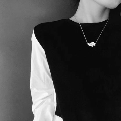 18K Celestial Frivole Clover Clover Necklace