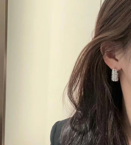 18K Celestial Clash De Earrings