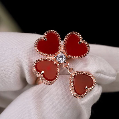 18K Celestial Sweet Alhambra Effeuillage Ring