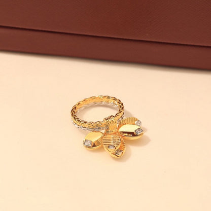 18K Celestial Grain De Caf̩ Ring