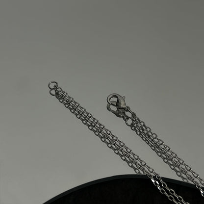 18K Celestial Love 2 Diamond Necklace