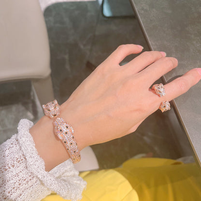 18K Celestial Panth̬re De Diamond Bracelet